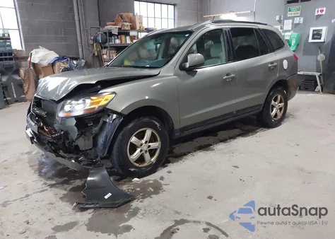 2007 Hyundai Santa Fe Gls z USA, uszkodzony, nr VIN 5NMSG13D67H101191